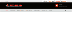 Desktop Screenshot of itwredhead.com